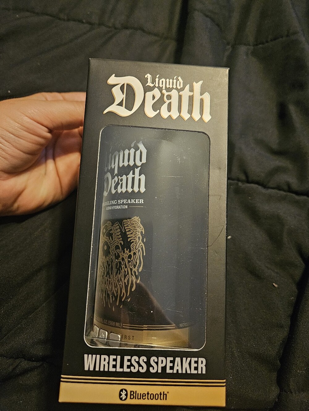 Liquid Death Bluetooth Can Speaker